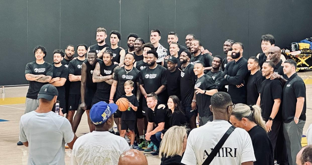 NBA高管齐聚观杨瀚森试训，媒体人透露：表现令人“拿捏”